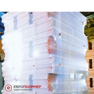 Упаковывайте груз на паллетах в термоусадочную плёнку от компании «ЕВРОПОЛИМЕР»!